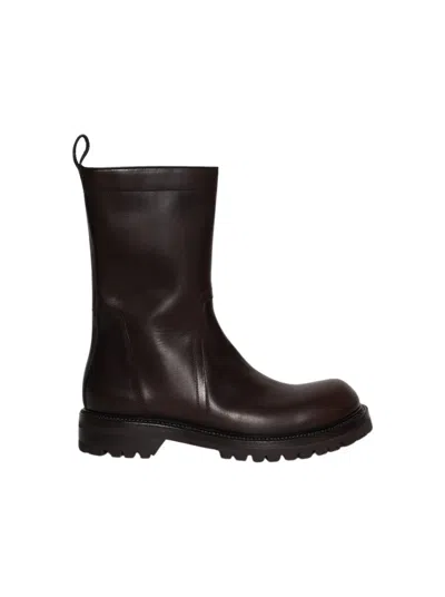 RICK OWENS RICK OWENS ARMY CREEPER BOOT BROWN