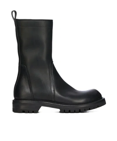 Rick Owens Army Creeper Boots In Black