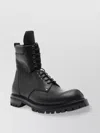 Rick Owens Army Leather Chunky Sole Low Boot
