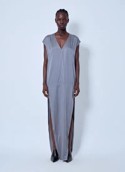 Rick Owens Arrowhead Gown In Blue