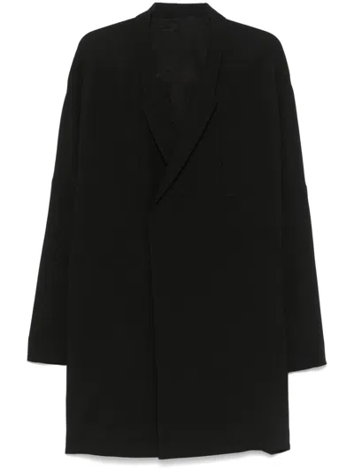 Rick Owens Arrowhead Jmf Mantel In Schwarz