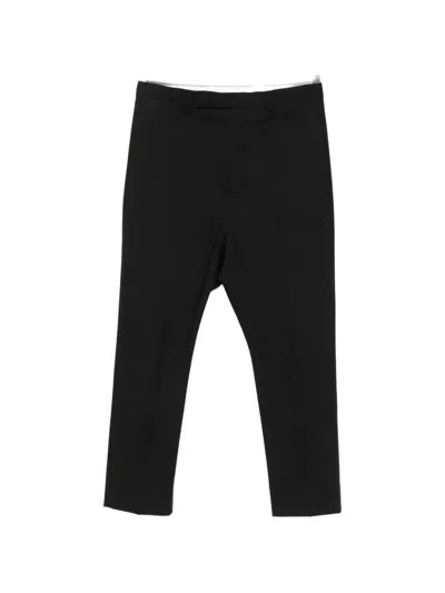 Rick Owens Astaires Pressed-crease Straight-leg Trousers In Animal Print