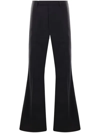 Rick Owens Astaires Wide-leg Trousers In Black