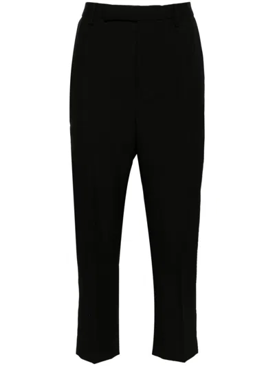 Rick Owens Astaires Trousers In 09 Black