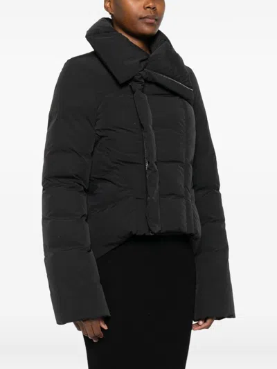 RICK OWENS RICK OWENS ASYMMETRIC DOWN JACKET