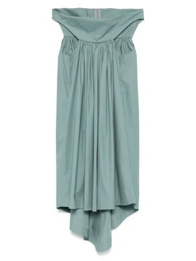 Rick Owens Asymmetrisches Midikleid