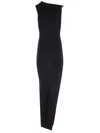 Rick Owens Asymmetric Midi Dress
