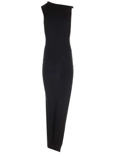Rick Owens Asymmetric Midi Dress