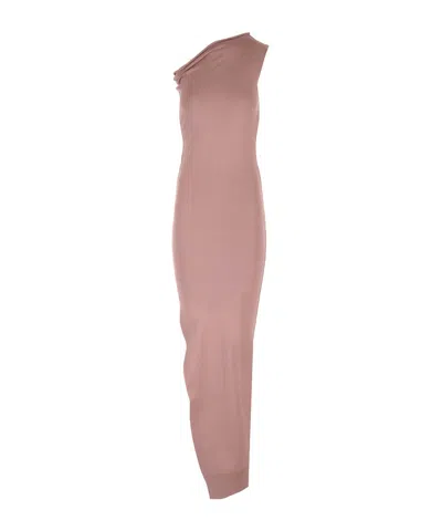 Rick Owens Asymmetric Midi Dress