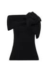 Rick Owens Porterville Asymmetric Wool-blend Top In Nero