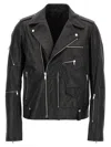 Rick Owens Bauhaus Stooges Leather Jacket In Black