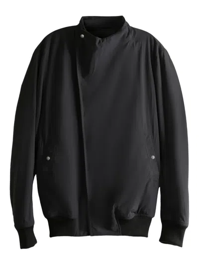 RICK OWENS ASYMMETRICAL BOMBER JACKET
