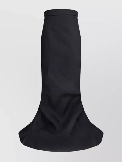 Rick Owens Asymmetrical Hem Long Skirt