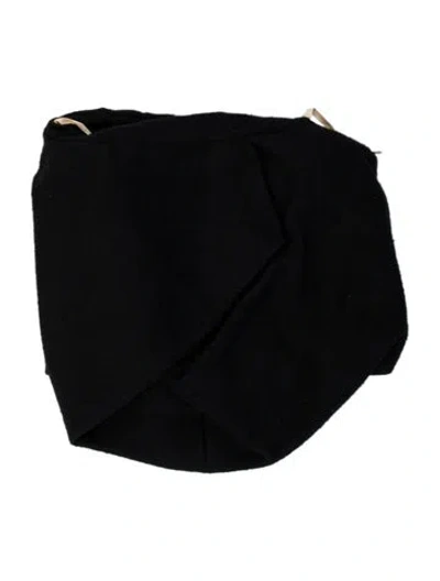 Pre-owned Rick Owens Asymmetrical Sleeveless Top W/ Tags In Black