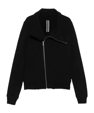RICK OWENS ASYMMETRICAL ZIP-FRONT JACKET