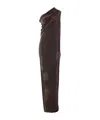 Rick Owens Athena Arrowhead Gown In Brown