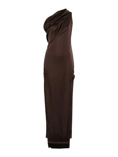 Rick Owens Athena Arrowhead Maxi Dress