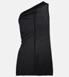 Rick Owens Athena One-shoulder Jersey Top In White