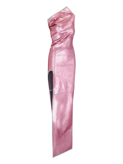 Rick Owens 'athena' Dress In Pink