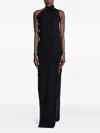 Rick Owens Athena Gown In Black