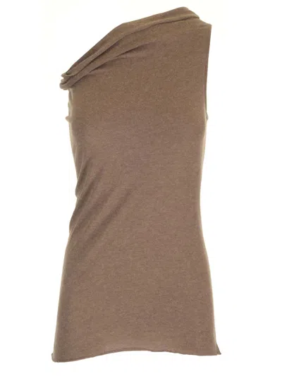 Rick Owens Athena One-shoulder Top