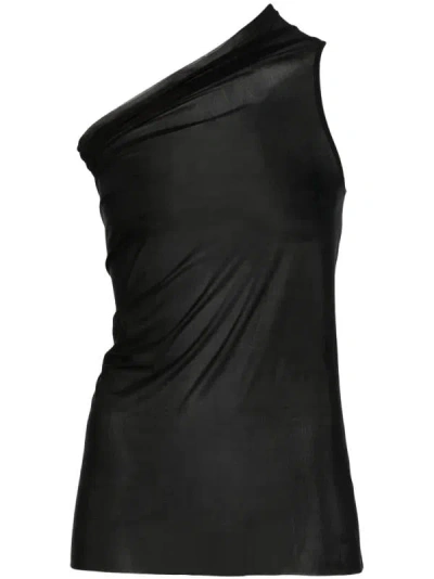 Rick Owens Athena Oversized T-shirt In Black