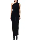 Rick Owens Athena Rib Knit In Black