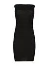 Rick Owens Athena Rib Knit Knitwear Black In Black