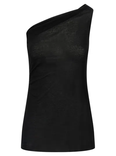 Rick Owens 'athena T' Top In Black