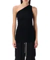 Rick Owens Athena One-shoulder Top - Women's - Elastane/cupro In Black