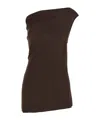 Rick Owens Athena T Top In Black