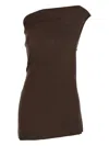 Rick Owens Athena T Top In Brown