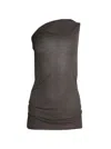 Rick Owens Green Porterville Athena Tank Top In Grey