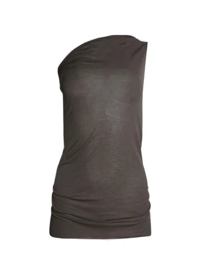 Rick Owens Green Porterville Athena Tank Top In 75 Forest