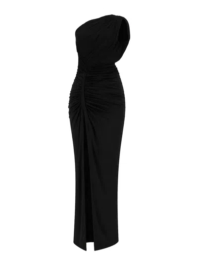 Rick Owens Lilies Avra Dress In Black