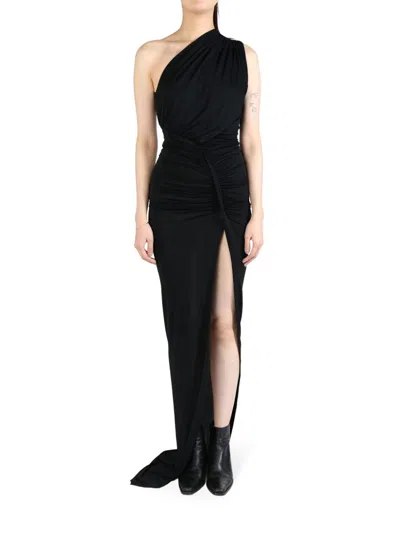 Rick Owens Avra Maxi Dress In Black