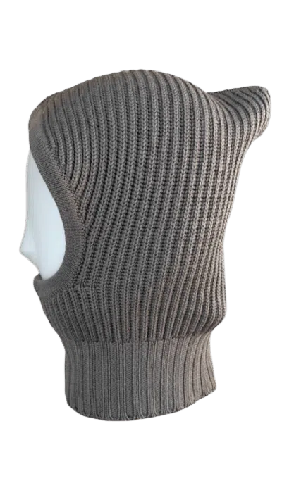 Pre-owned Rick Owens Aw06 Moog Balaclava Hood In Gray