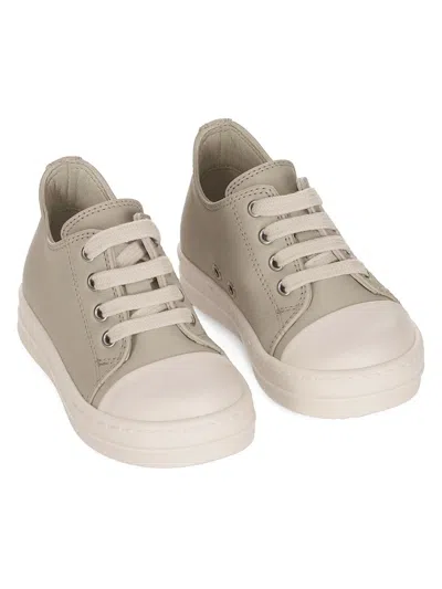 Rick Owens Baby's Scarpe Low-top Sneakers In Brown