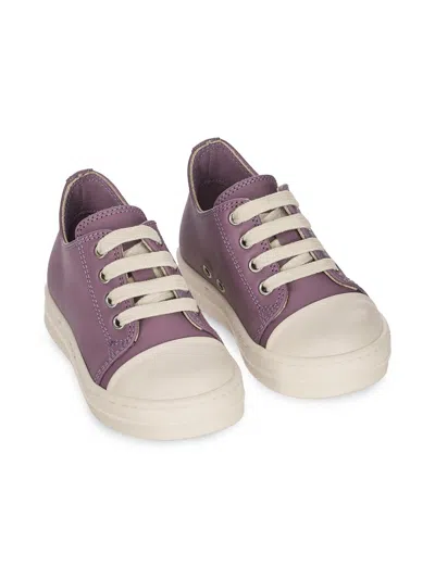 Rick Owens Baby's Scarpe Low-top Sneakers In Purple