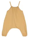 Rick Owens Babygeo Organic-cotton Jumpsuit In Neutrals