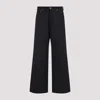 Rick Owens Back Wide Leg Jeans In Black