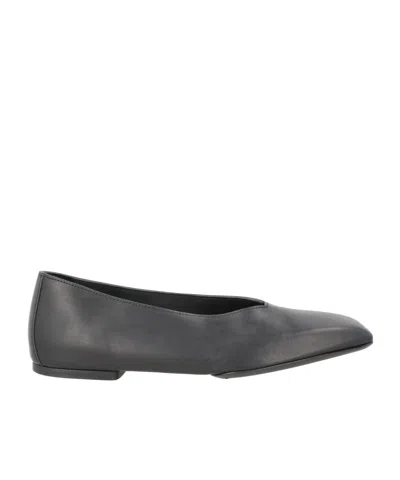 Rick Owens Ballet Flats In Black