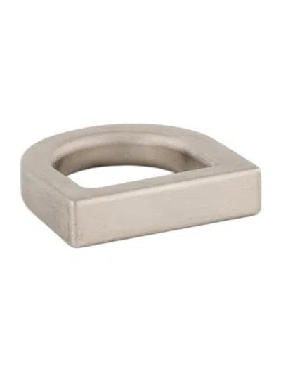 Pre-owned Rick Owens Band Ring In Multi