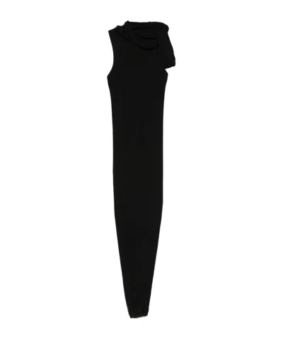 RICK OWENS RICK OWENS HOLLYWOOD BANDED T DRESS