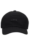 Rick Owens Baseball Cap In Black