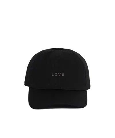 Rick Owens Baseball Cap In Black