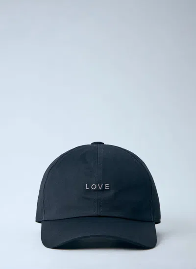 Rick Owens Baseball Cap In Blue