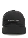 Rick Owens Baseball Hat With Embroidery Logo Hats Black