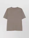 Rick Owens Basic Crew Neck T-shirt In Red