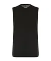 Rick Owens Basic Crewneck Sleeveless T-shirt In Black